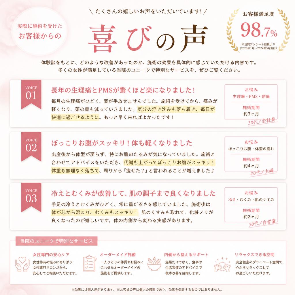 お客様の声