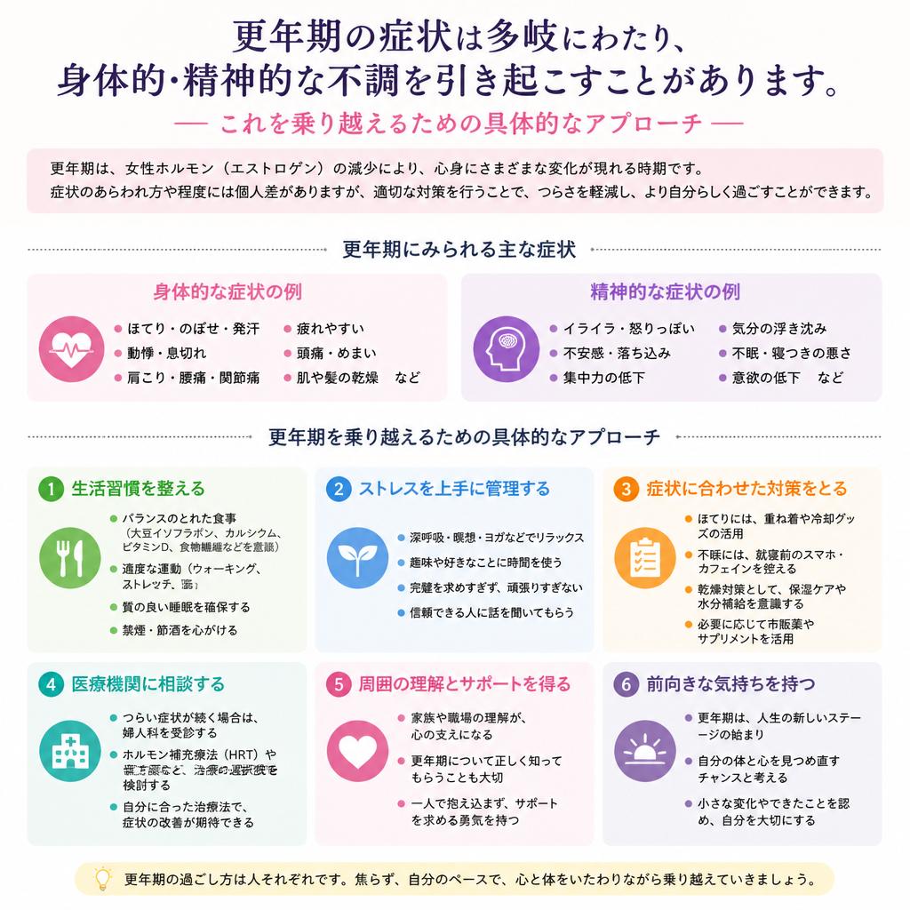 更年期の症状の理解と対策