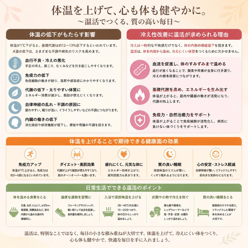 温活の重要性