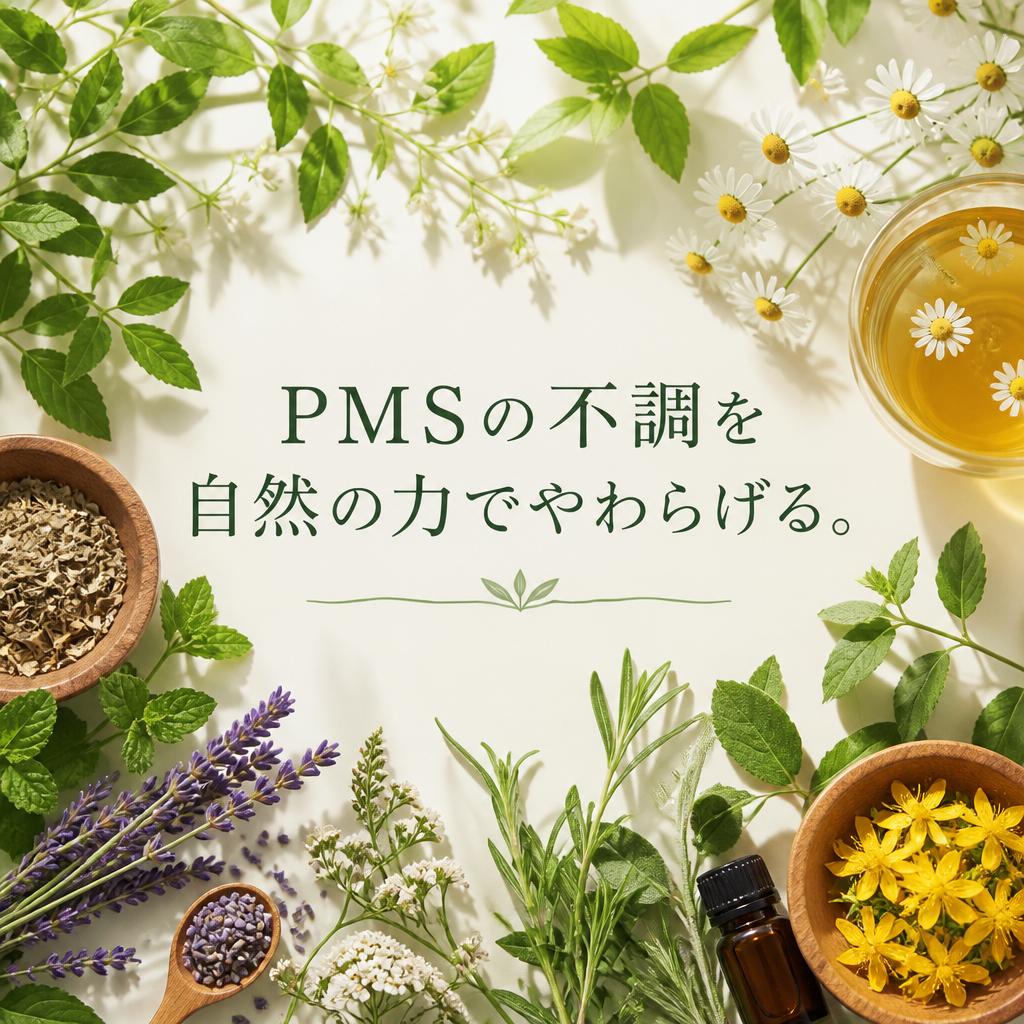 PMSの不調を自然の力でやわらげる。
