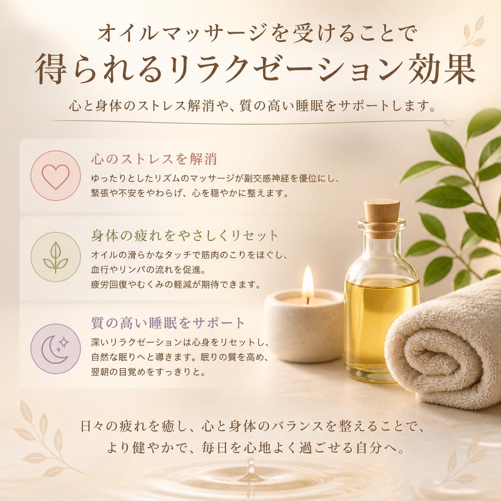 リラクゼーションの効果