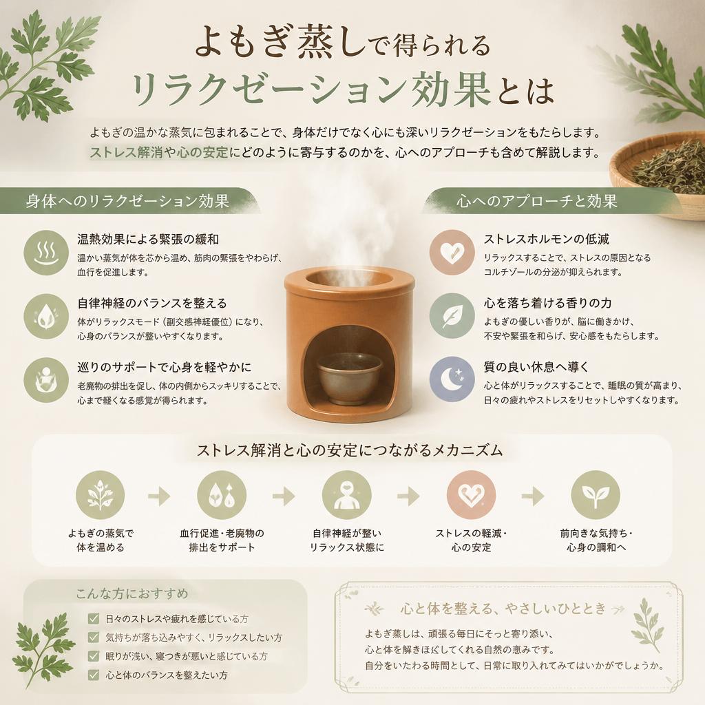 4. リラクゼーション効果と心のケア