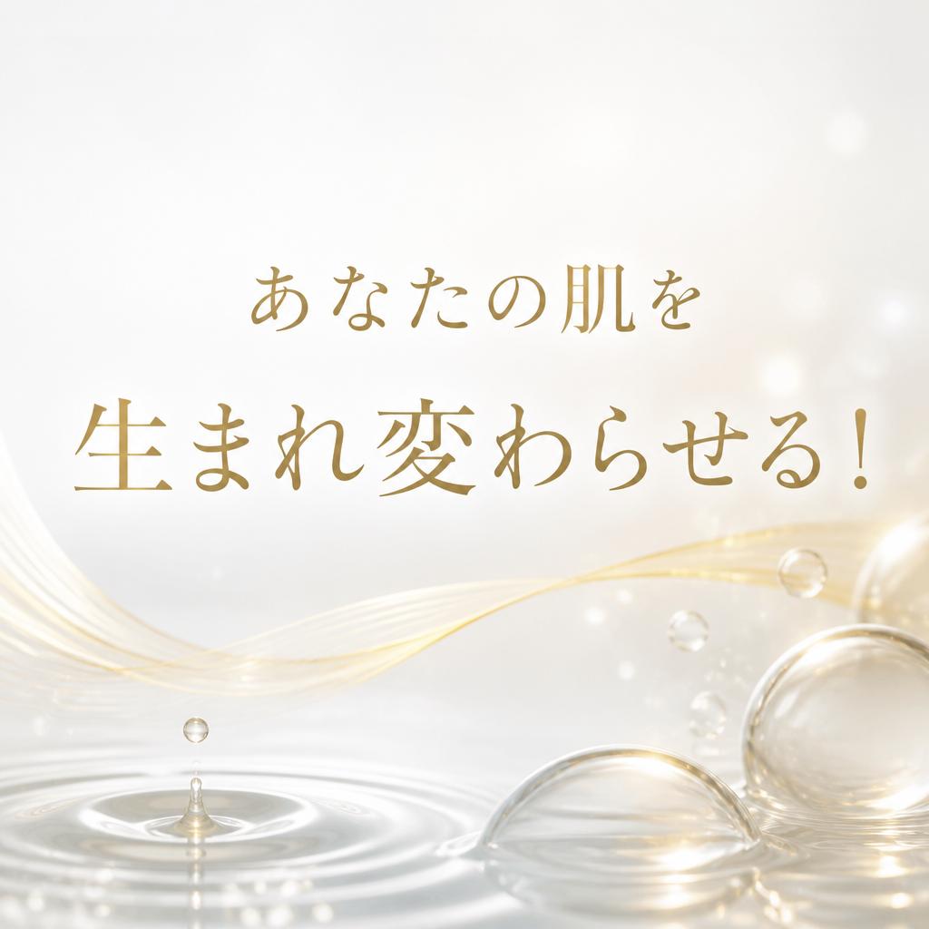 あなたの肌を生まれ変わらせる！
