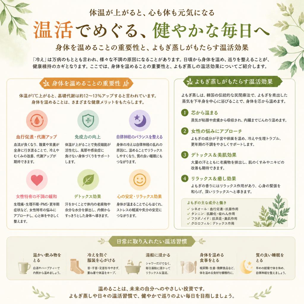 温活効果で体を整える